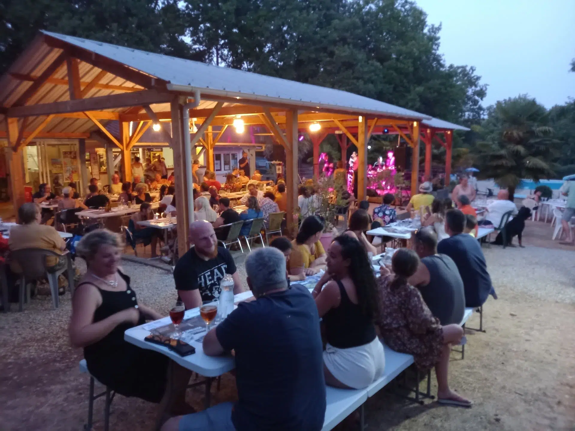 camping avec soirees en coreze
